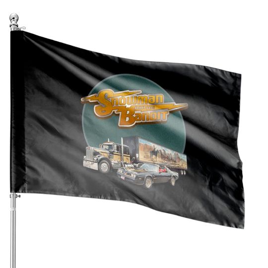 Discover Snowman and the Bandit - Smokey And The Bandit - House Flags