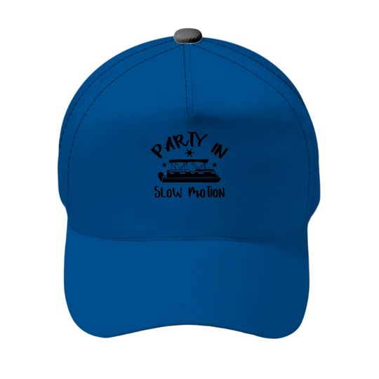 Discover Party In Slow Motion Pontooning Baseball Caps