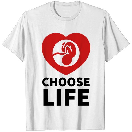 Discover CHOOSE LIFE T-shirt