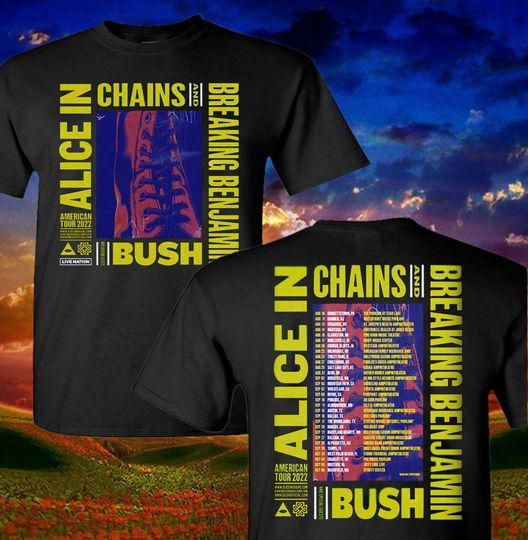 Discover Alice in Chain & Breaking Benjamin Tour 2022, Music Tour 2022