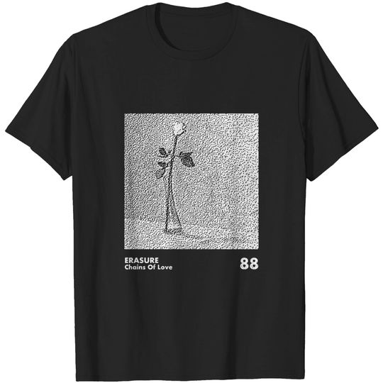 Discover Erasure / Chains Of Love / Minimalist Artwork Design - Erasure - T-Shirt