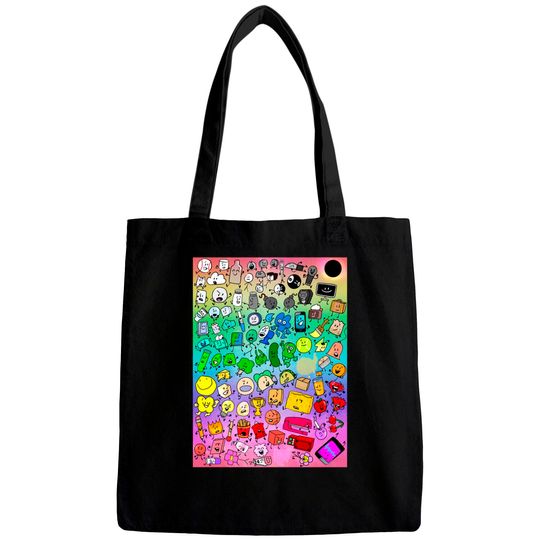 Discover BFDI Inanimate Insanity All Characters Bags