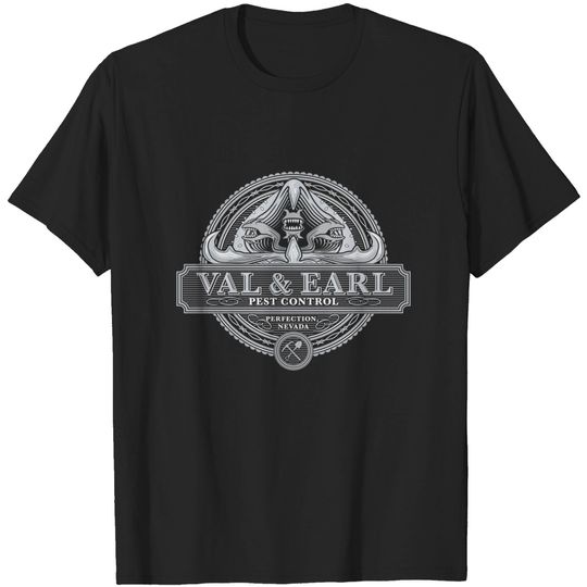 Discover Val and Earl Pest Control - Tremors - T-Shirt