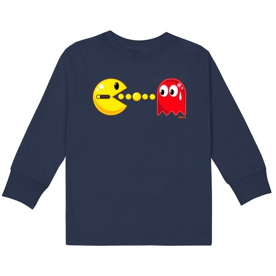 Discover Pac Man - Pac Man -  Kids Long Sleeve T-Shirts