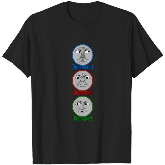 Discover Disgraceful, Disgusting, Despicable - Gordon, James & Henry - Thomas - T-Shirt