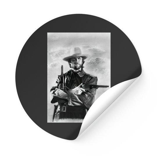 Discover Clint Eastwood - The Outlaw Josey Wales - Clint Eastwood - Stickers
