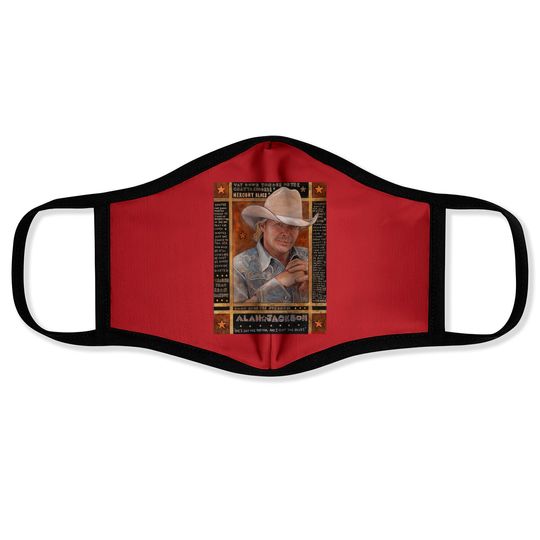 Discover Alan Jackson - Alan Jackson - Face Masks