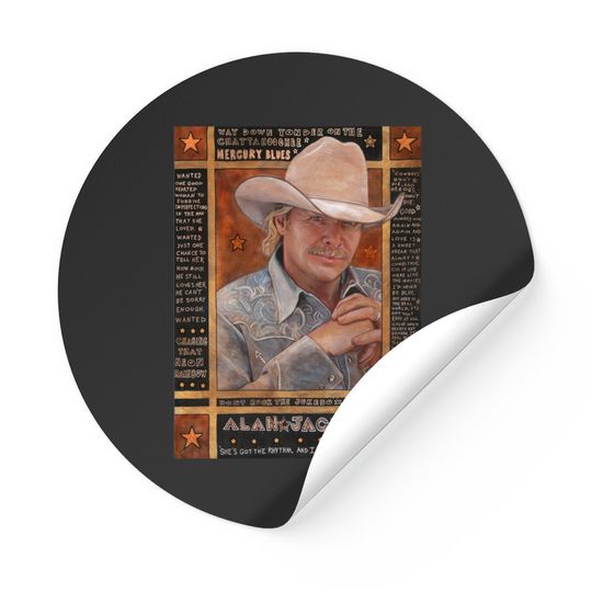 Discover Alan Jackson - Alan Jackson - Stickers