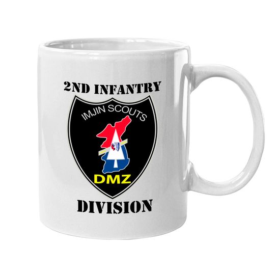 Discover 2nd infantry Division Text - 2nd Infantry Division Text Imjin - Mugs