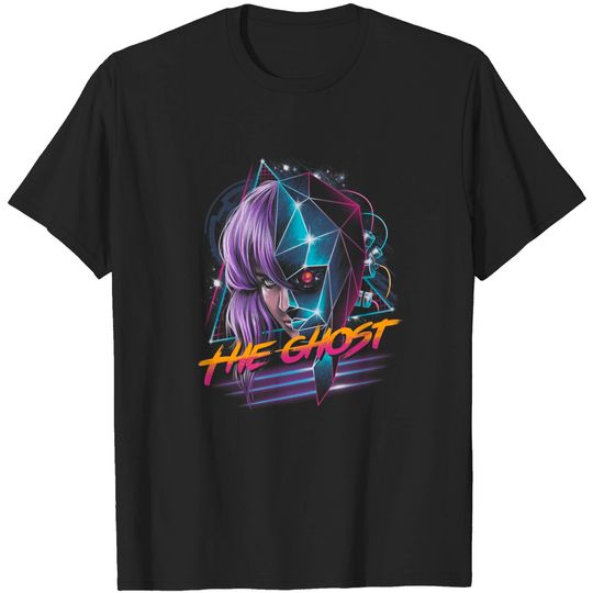 Discover Cyber Ghost - Ghost In The Shell - T-Shirt
