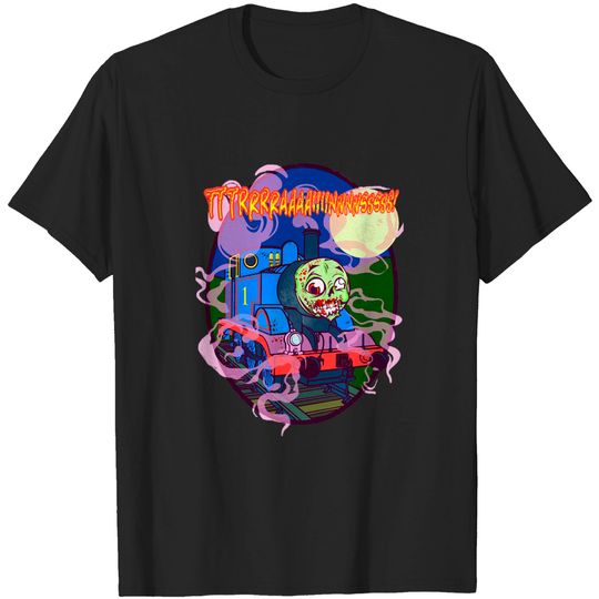 Discover TTTRRAAAIIINNSSS! - Thomas Tank Engine - T-Shirt