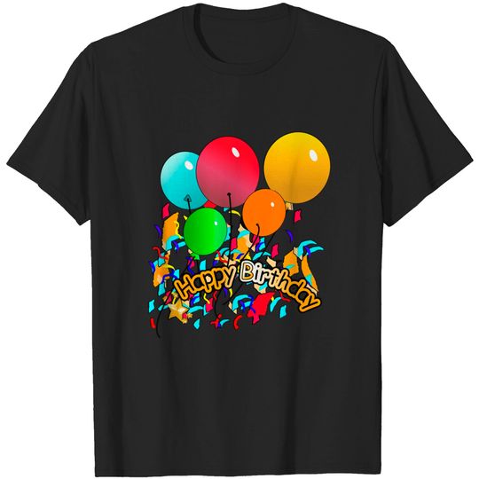 Discover Happy Birthday T-shirt