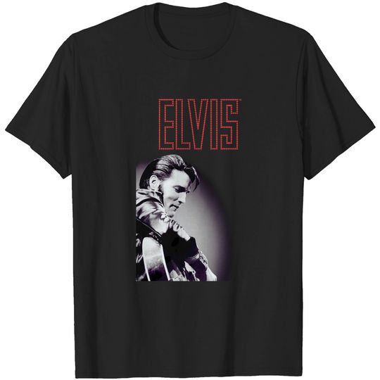 Discover Elvis Presley Official Script Rock Music Unisex Gift T-Shirt