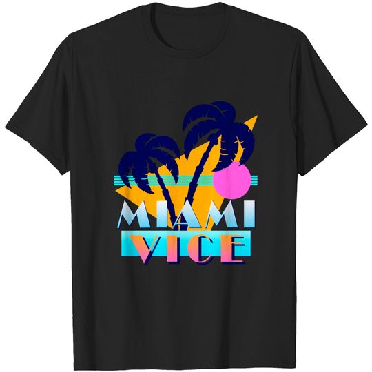 Discover Miami Vice - 90s Design - Miami Vice - T-Shirt