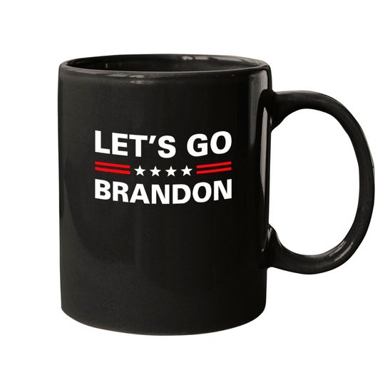 Discover Let’s Go Brandon Conservative US Flag Gift - Lets Go Brandon Conservative Us Flag - Mugs