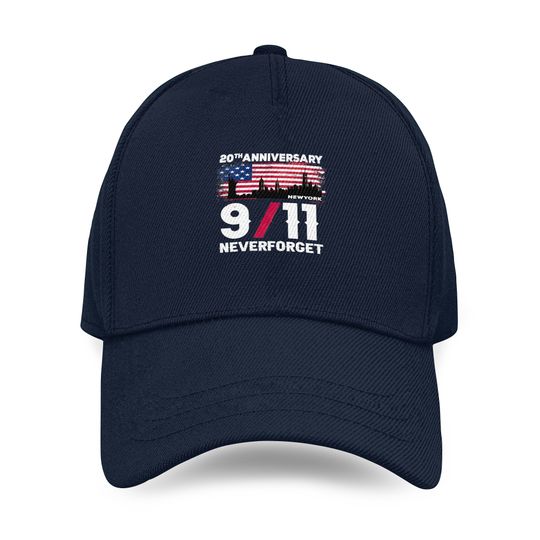 Discover 20th Anniversary 9 11 Never Forget Baseball Cap