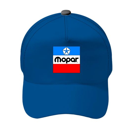 Discover Classic Mopar Block Logo - Mopar -  Baseball Caps