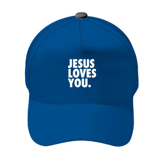 Discover JESUS LOVES YOU Baseball Caps