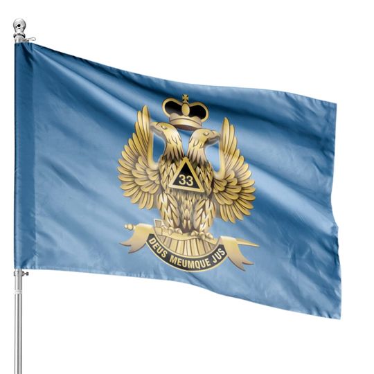 Discover 33 Degree Mason Inspector General Honorary House Flags