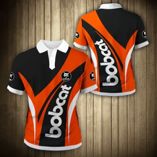 Discover Bobcat Machinery Man's Polo Shirt