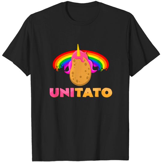Discover Unicorn potato T-shirt