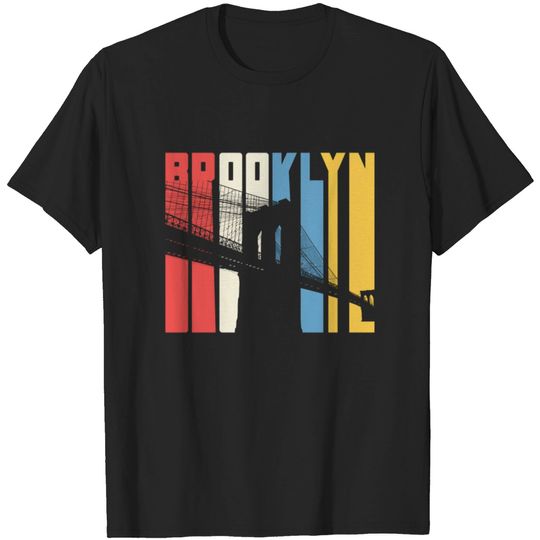 Discover New York City Brooklyn Bridge Vintage T-shirt