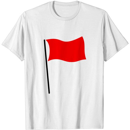 Discover red flag T-shirt
