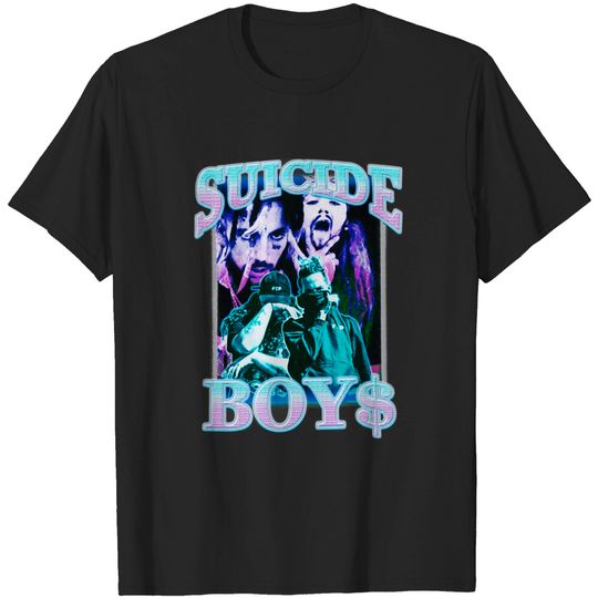 Discover Suicideboys American Hardcore Hip hop Unisex T-Shirt Suicideboys Scrim and Ruby T-Shirt