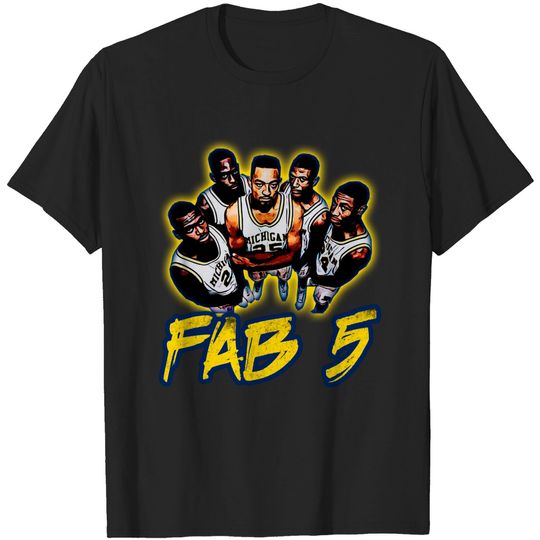 Discover Fab 5 - Fab 5 - T-Shirt