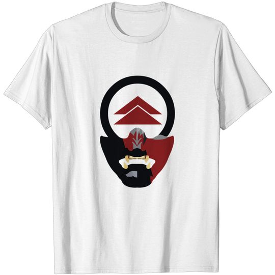 Discover Jin Sakai Mask and kamon - Ghost Of Tsushima - T-Shirt