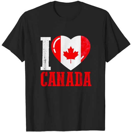 Discover I love Canada - Canada - T-Shirt