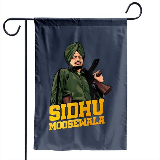 Discover Sidhu Moose Wala - Punjabi Classic Garden Flags