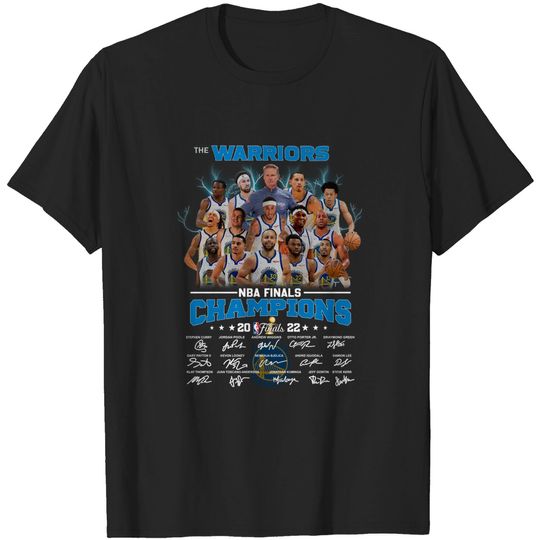 Discover The Warriors Basketball Signature Basketball Fan T-Shirt