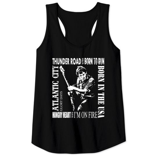 Discover Bruce Springsteen Tank Tops