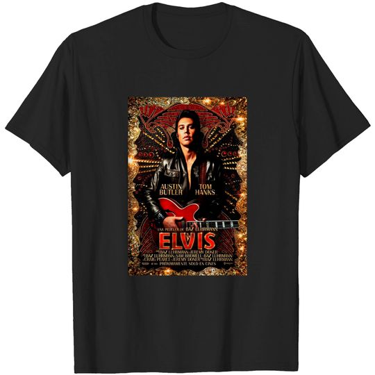 Discover Elvis Presley 2022 Movie Logo for T shirt, Baz Luhrmann ELVIS Shirt
