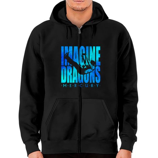 Discover Imagine Dragons Mercury Tour 2022 Zip Hoodies