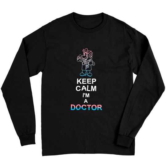 Discover Dr Mario Keep Calm Long Sleeves Unisex Funny Adult Nintendo Switch Game Sizes New