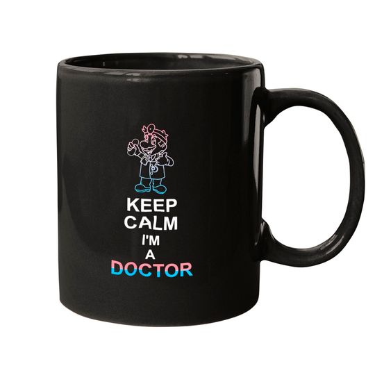Discover Dr Mario Keep Calm Mugs Unisex Funny Adult Nintendo Switch Game Sizes New