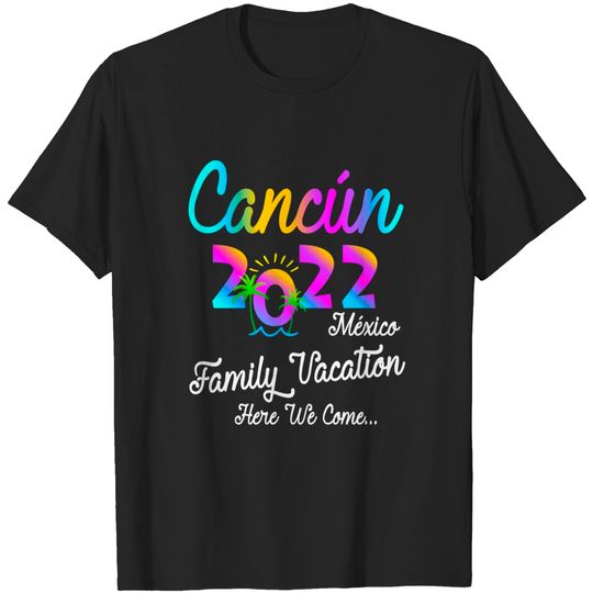 Discover Cancun Shirt 2022 Cute Matching Family Vacation Trip Group T-Shirt