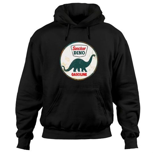 Discover Vintage Sinclair Logo - Motor Oil Gas Pump Motor Sport Gasoline - Hoodies