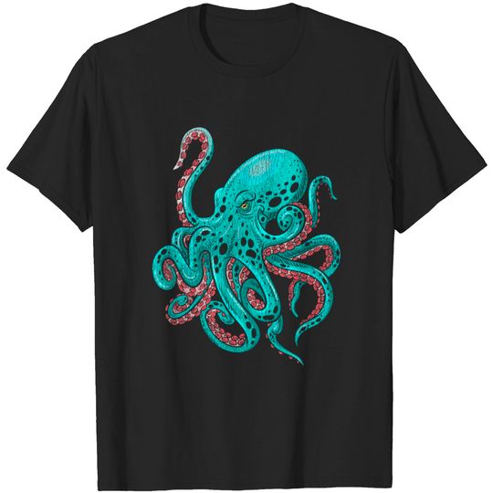Discover Kraken Octopus T-shirt