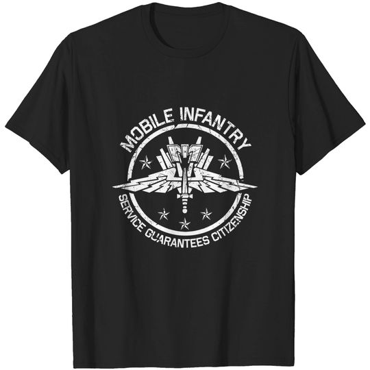 Discover Mobile Infantry Crest - Starship Troopers - T-Shirt