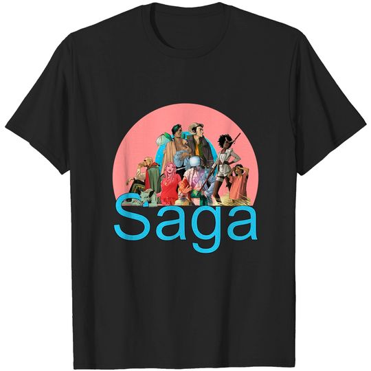 Discover The Entire Saga - Saga - T-Shirt