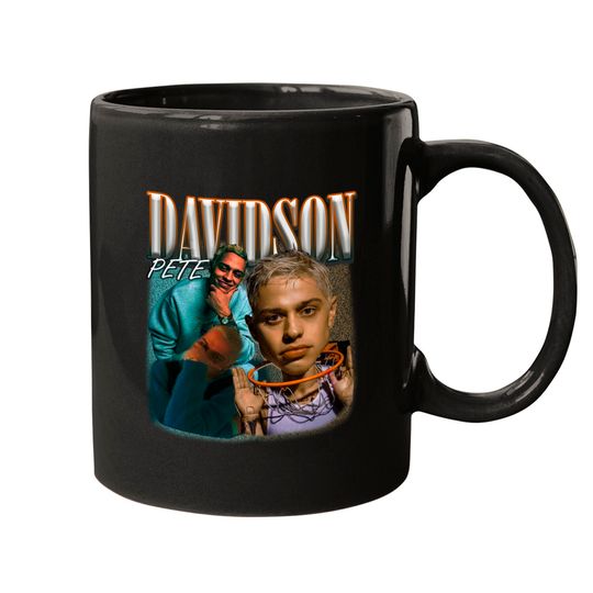 Discover Pete Davidson Mug - Vintage Rap Style