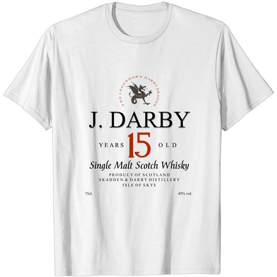 Discover J. Darby Scotch Whisky from NCIS, Lost and Life - Lost - T-Shirt