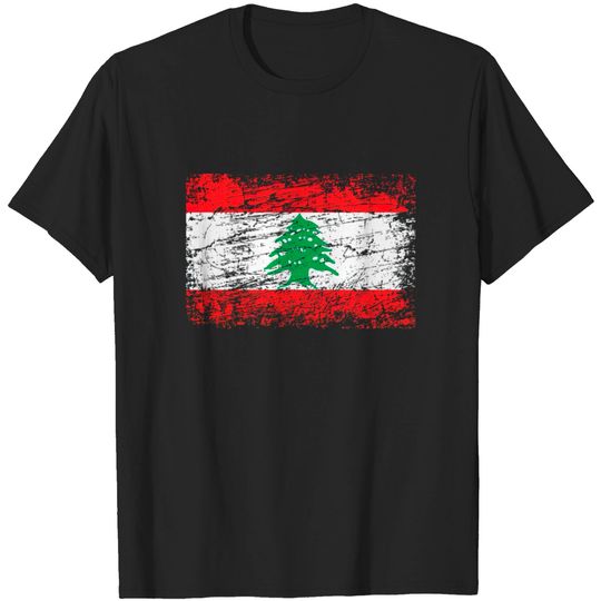 Discover Lebanon Lebanese Flag T-shirt