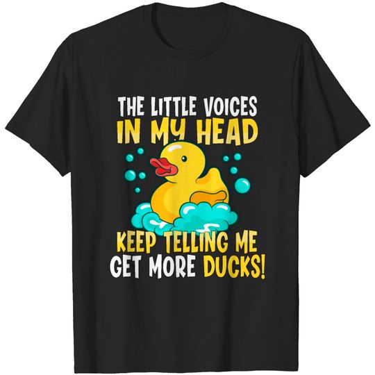 Discover Rubber Ducks Bath Bubbles Lover T-shirt