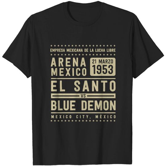 Discover Lucha Libre Legends - El Santo - T-Shirt