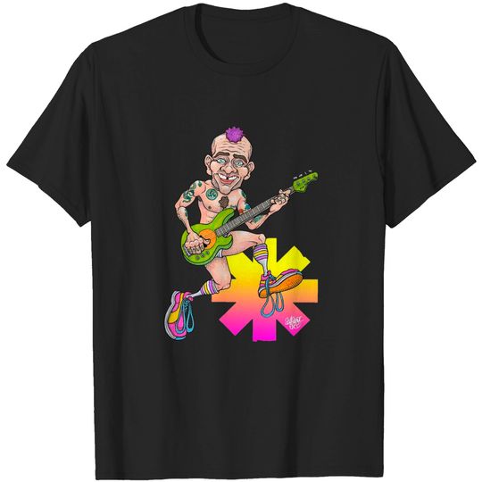 Discover Flea - Red Hot Chilli Peppers - T-Shirt