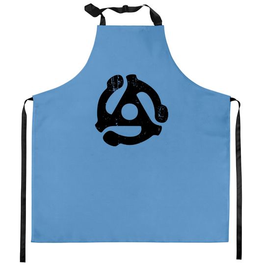 Discover Vintage 45 Recording adapter Gift 60s & 70s Music - Recording Adapter - Kitchen Aprons